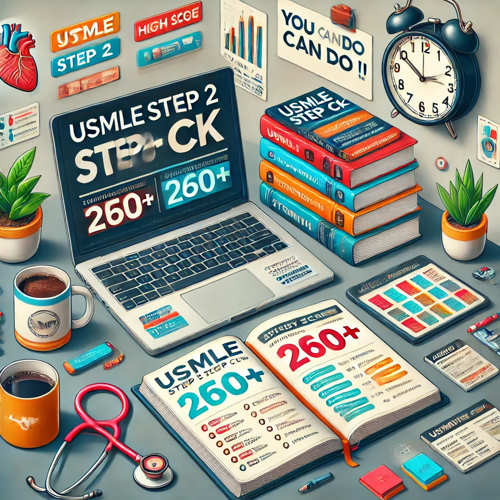 How to Score 260+ on USMLE Step 2 CK: A Comprehensive Guide