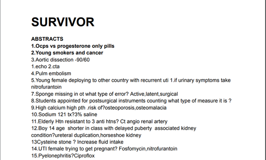 USMLE Step 2 CK Comprehensive Recalls (New Pool) - Updated for 2024-2025